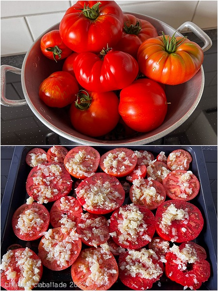 Tomaten für Schmortomatensauce