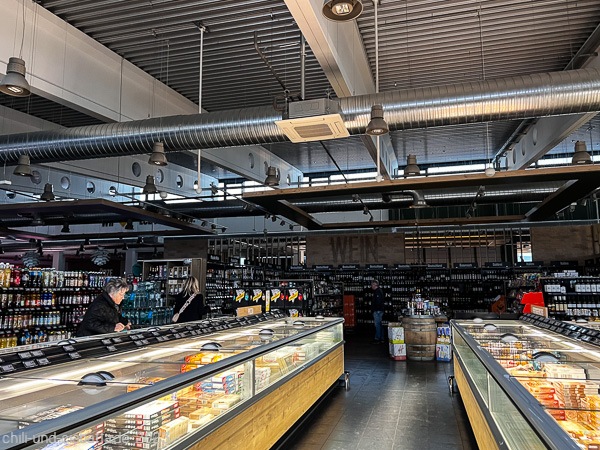 Supermarkt ohne Licht