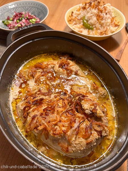 Huhn in pikanter Sauce aus Bangladesch